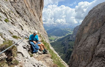 2026 07 Pisciadu Klettersteig 4